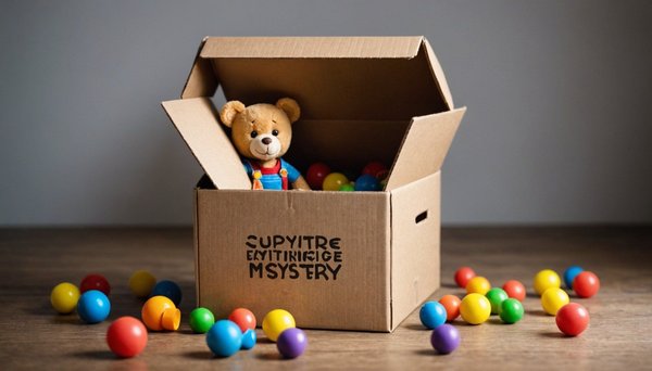 Unveiling the thrill of surprise toys in a mystery box